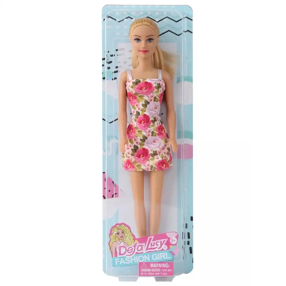 Defa - Lucy Fashion Doll with Flower Dress - 8470