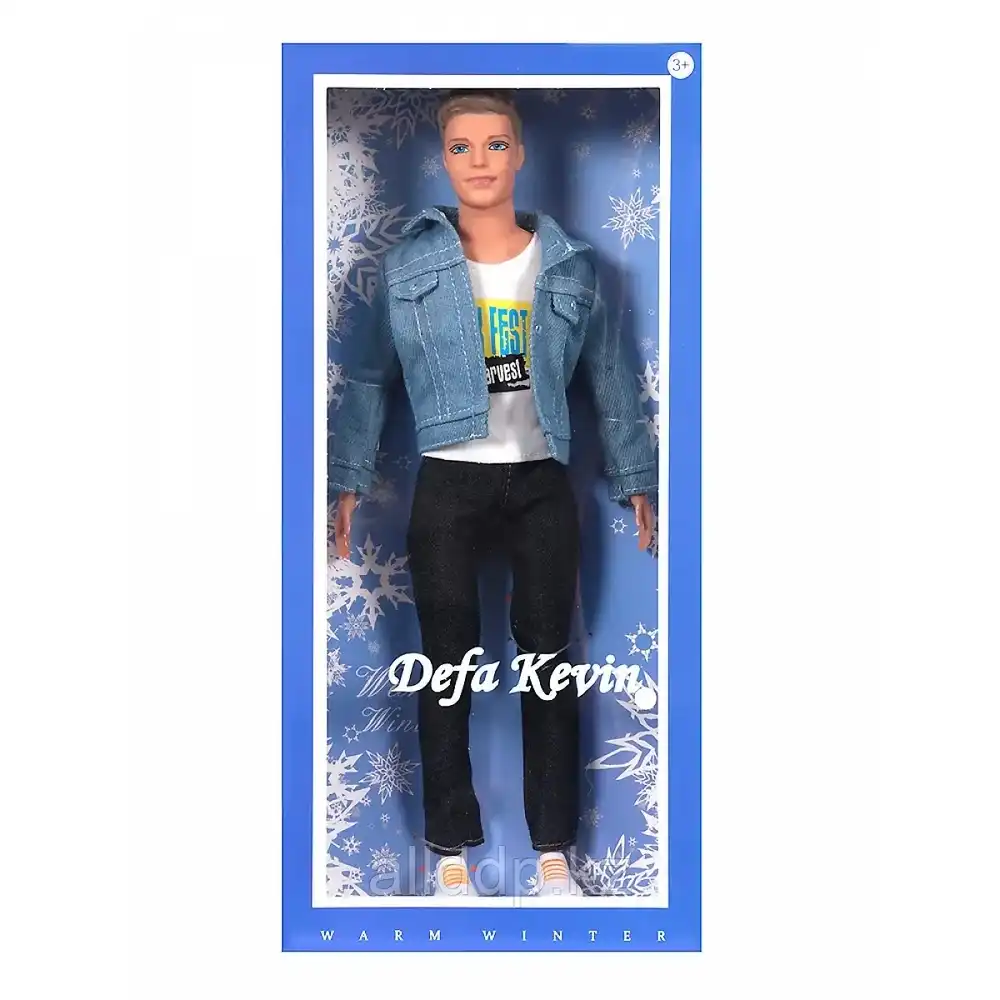 Defa - Kevin Fashion Doll with Jeans Jacket and Trousers - 8427
