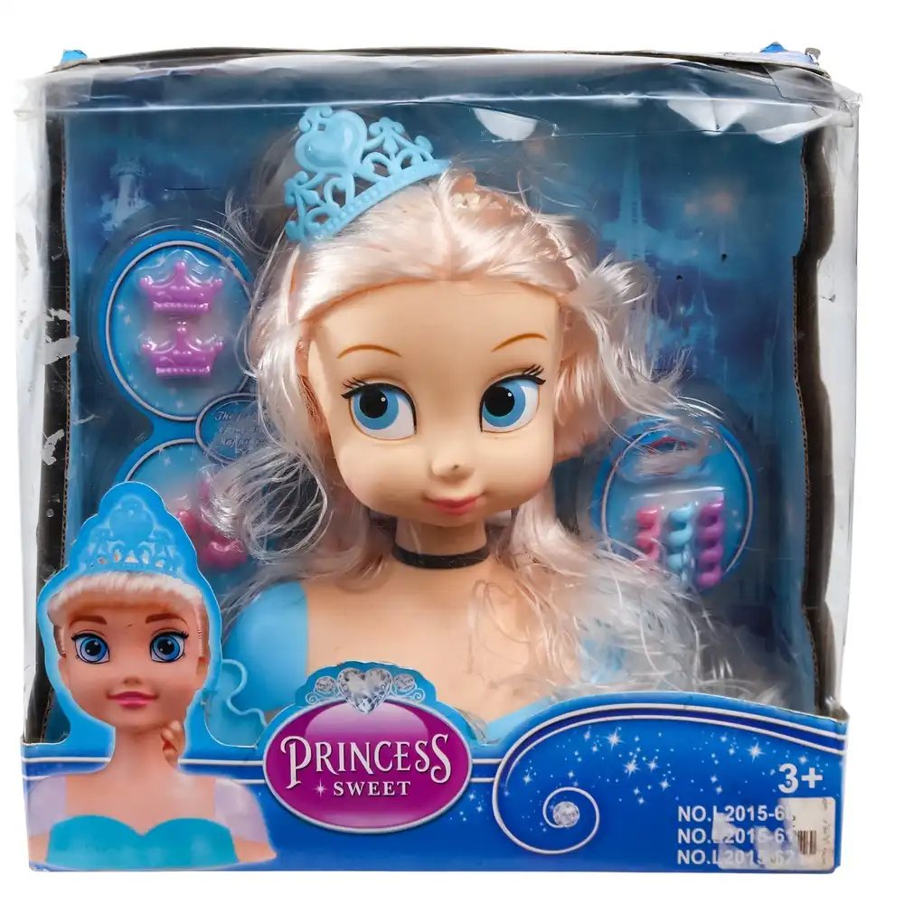 Frozen Princess Sweet Head Doll with Accessories - L2015-60