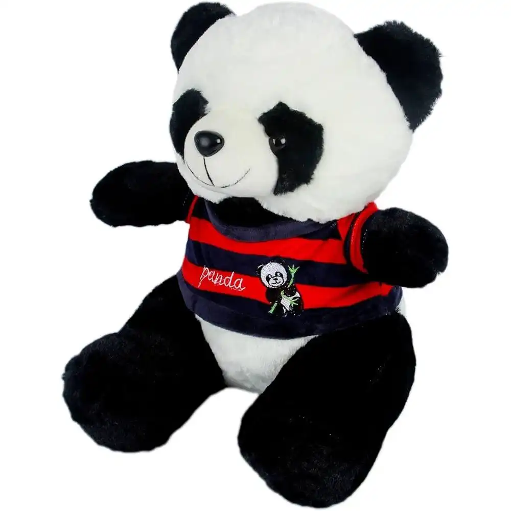 Dazzling Panda Bear Wearing T-shirt - S