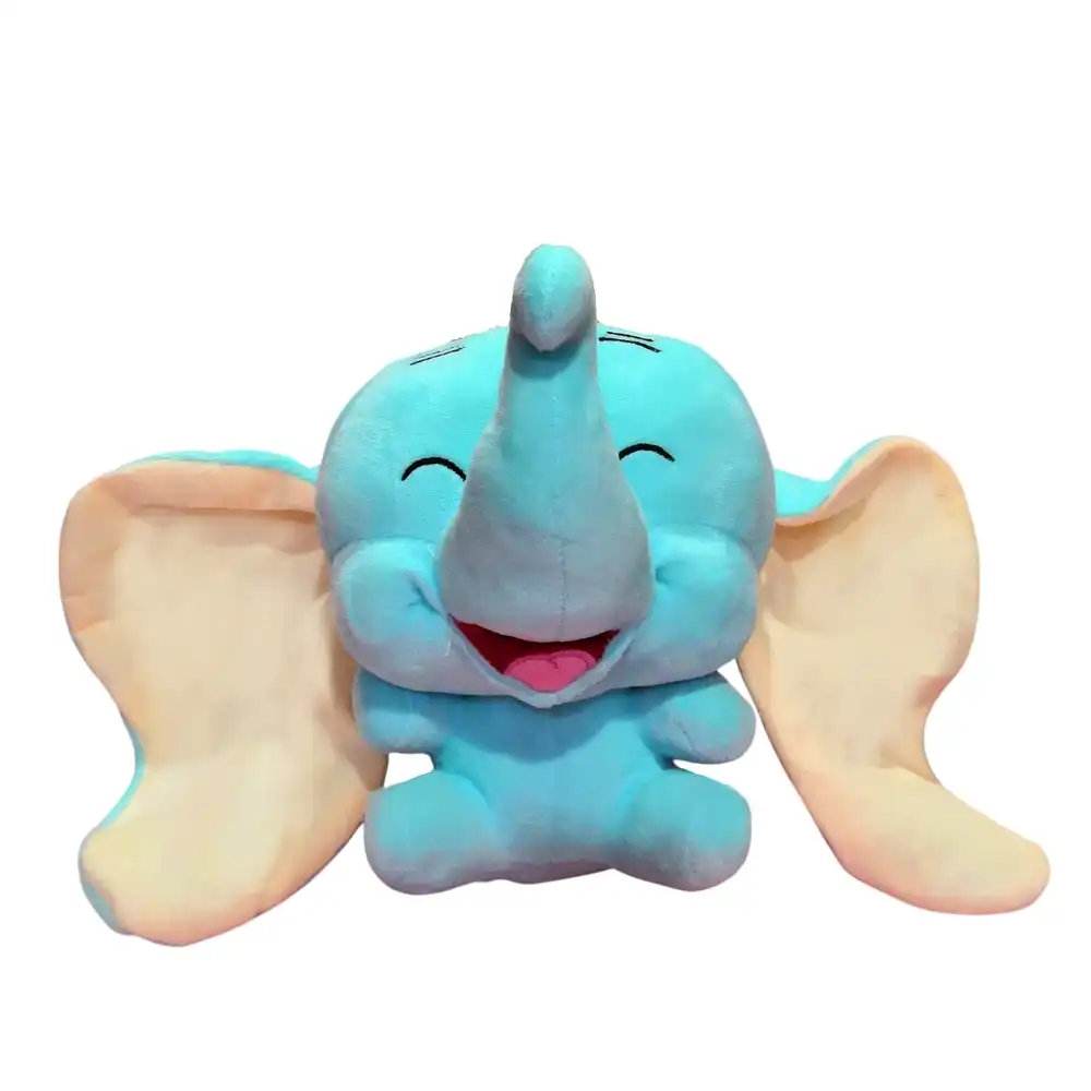 Dumbo Plush Doll Small Size Without Hat - Cyan - S