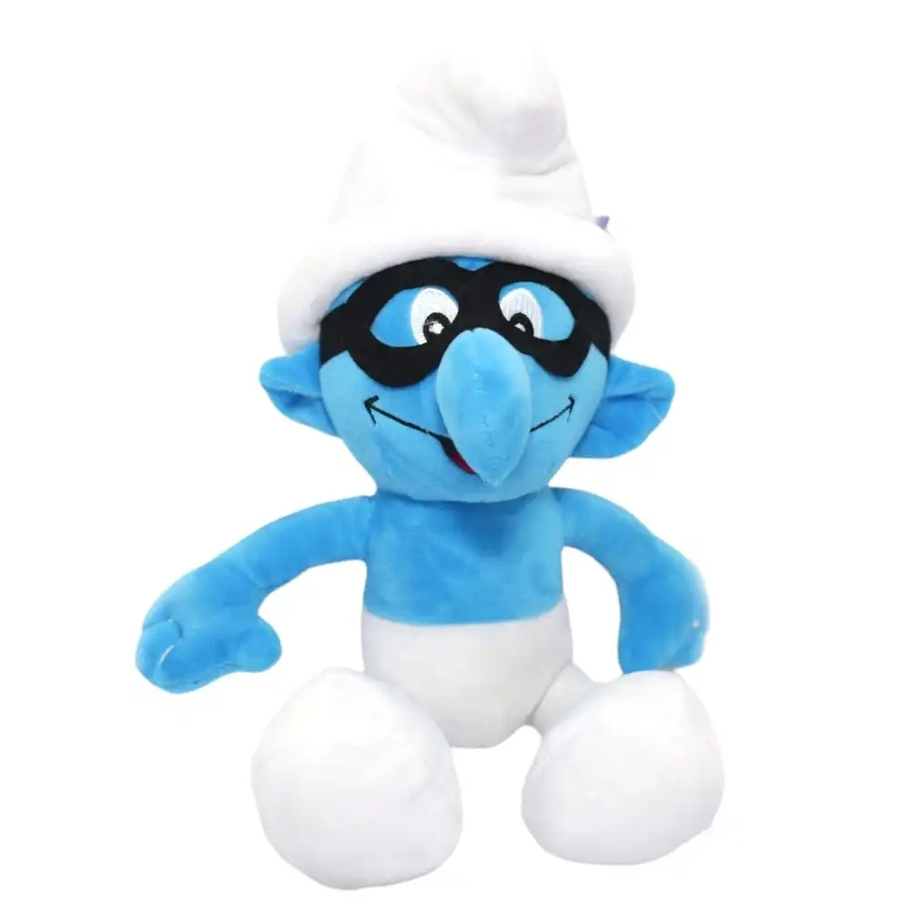 Brainy Smurf Plush Doll Medium Size - M