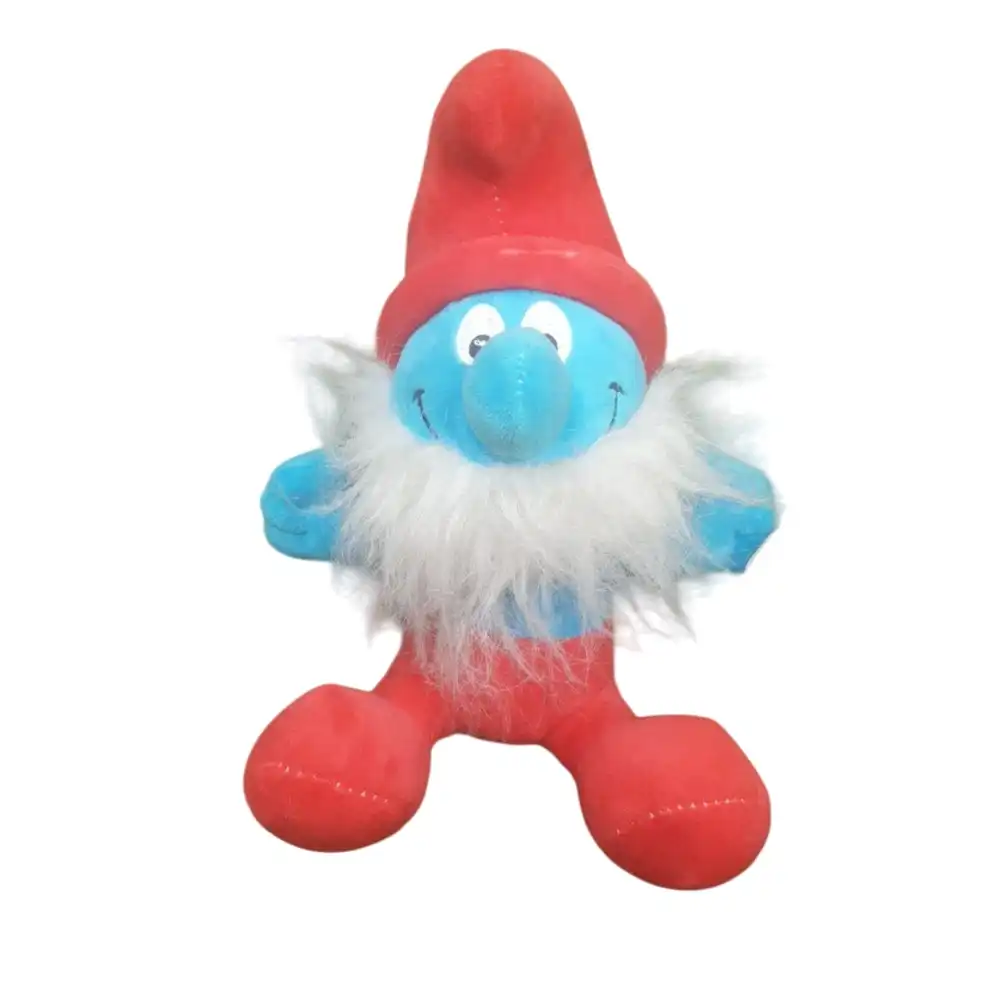 Papa Smurf Plush Doll Small Size - S