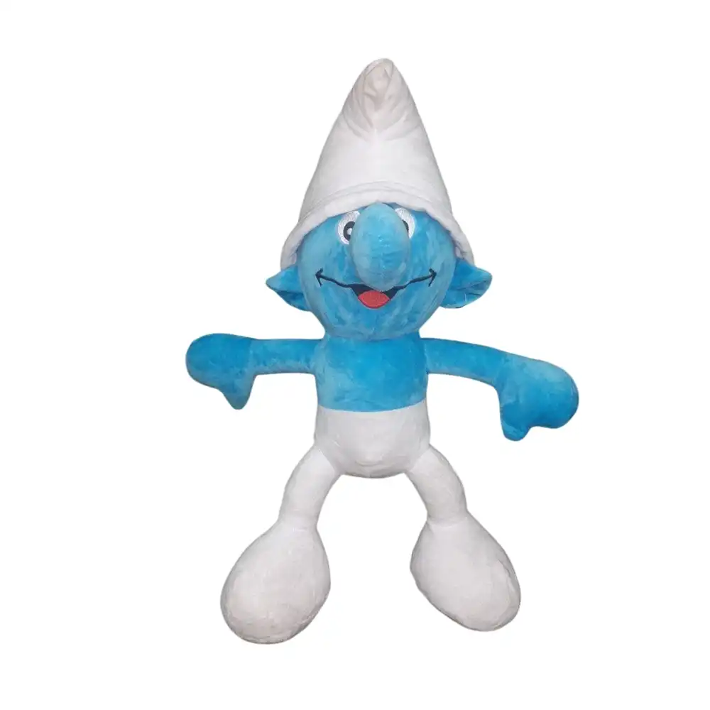 Clumsy Smurf Plush Doll Medium Size - M
