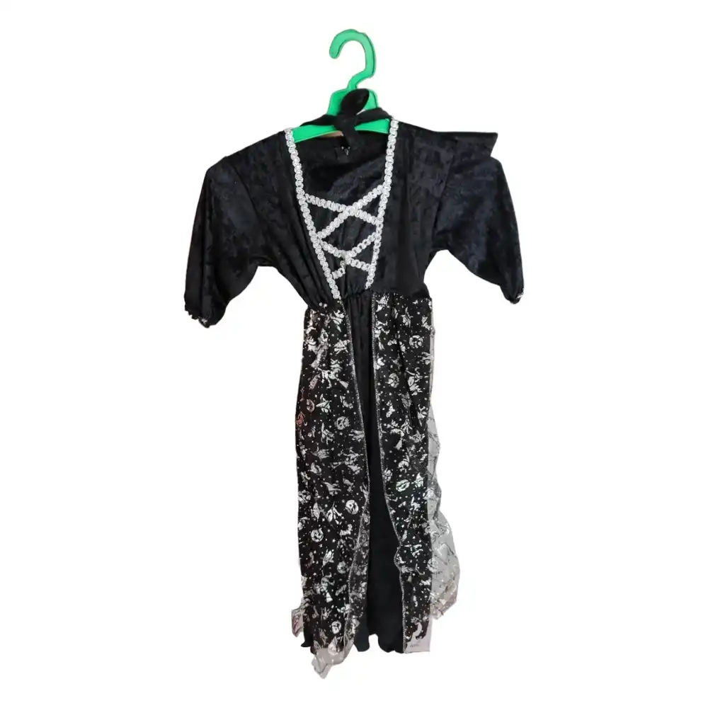 Witch Halloween Cloths for Girls Large Size - L