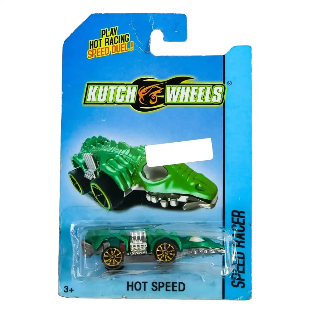 Kutch Wheels Speed Racer 1/64 Die Cast Metal Car - Fangster - G868-1