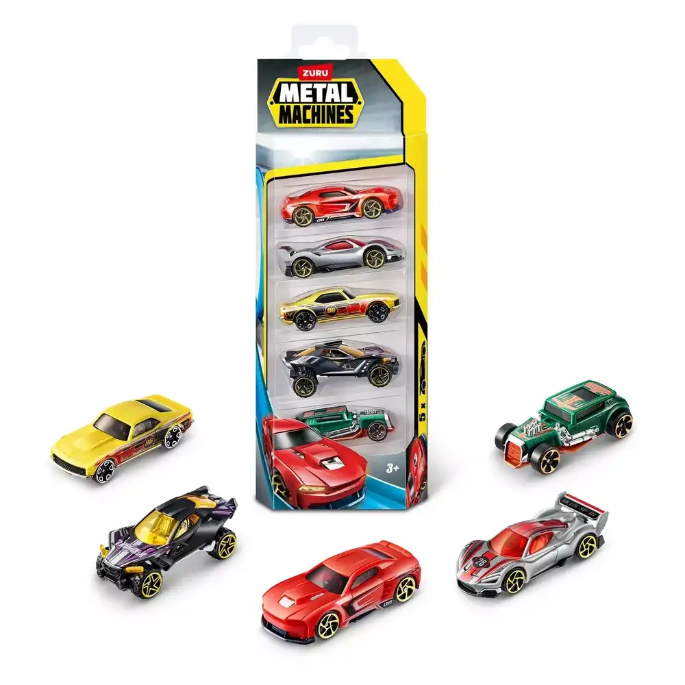 Zuru - Metal Machines 1/64 Die Cast Models - First Group Set - 6709