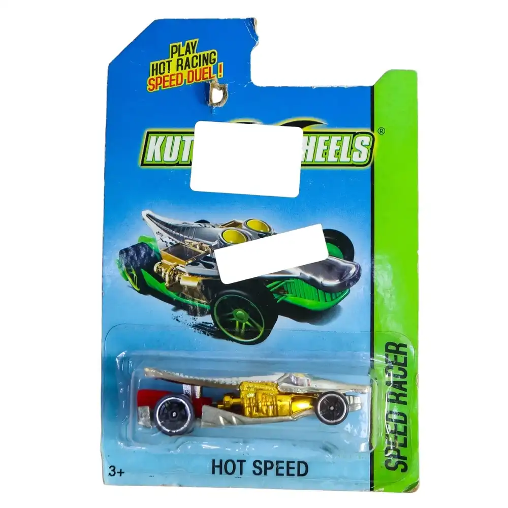 Kutch Wheels Speed Racer 1/64 Die Cast Metal Car - Croc Rod - G868-1