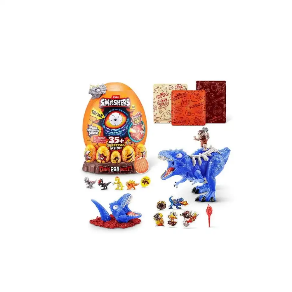 Zuru -  Smashers Dino Egg Hunt  - gray - 74133