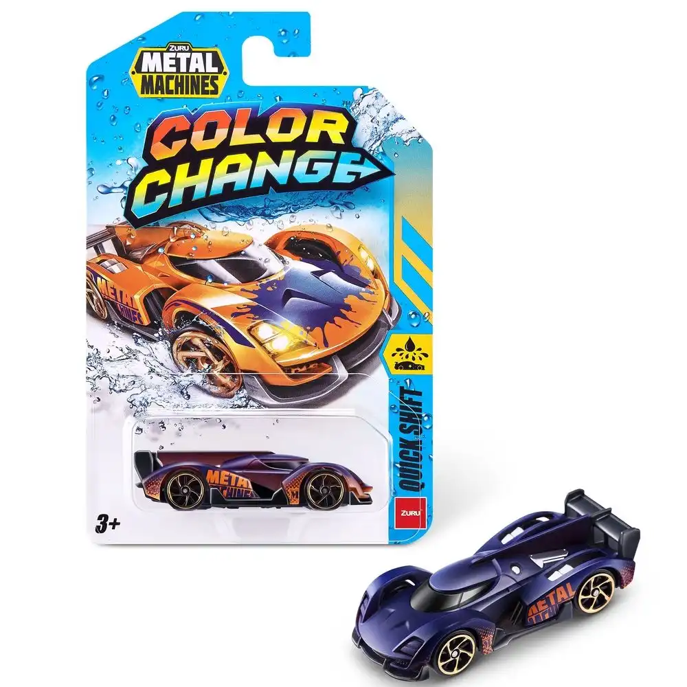 Zuru - Metal Machine Color Change Cars 1/64 Die Cast Model - Quick Shift (Purple) - 67100