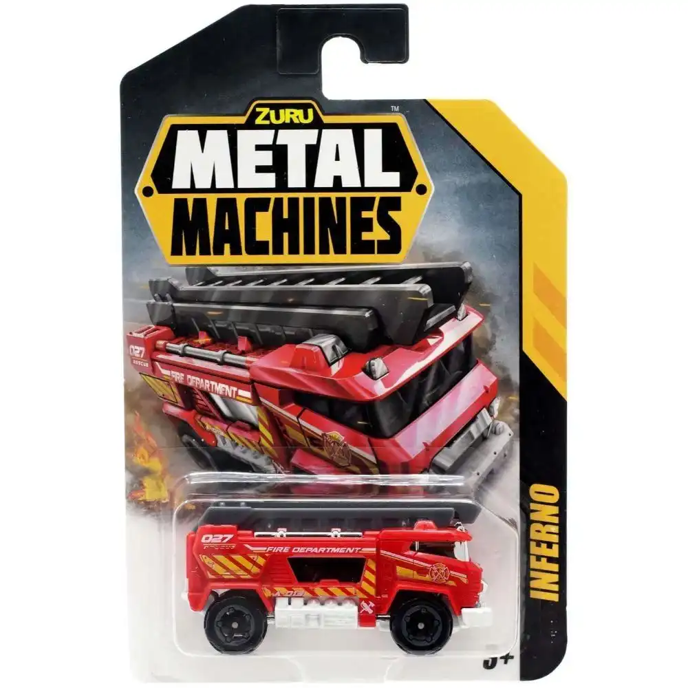 Zuru - Metal Machine Race Car 1/64 Die Cast Model - Inferno - 6708