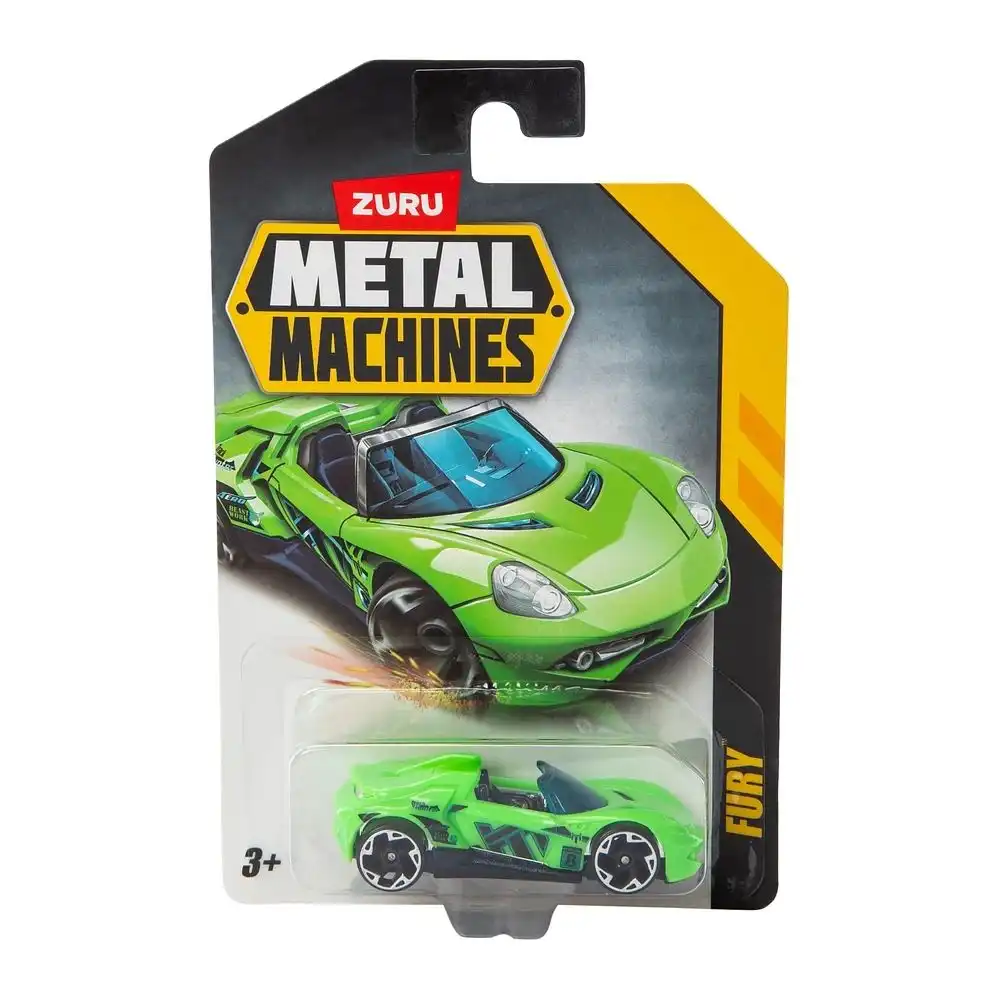 Zuru - Metal Machine Race Car 1/64 Die Cast Model - Fury (Green) - 6708