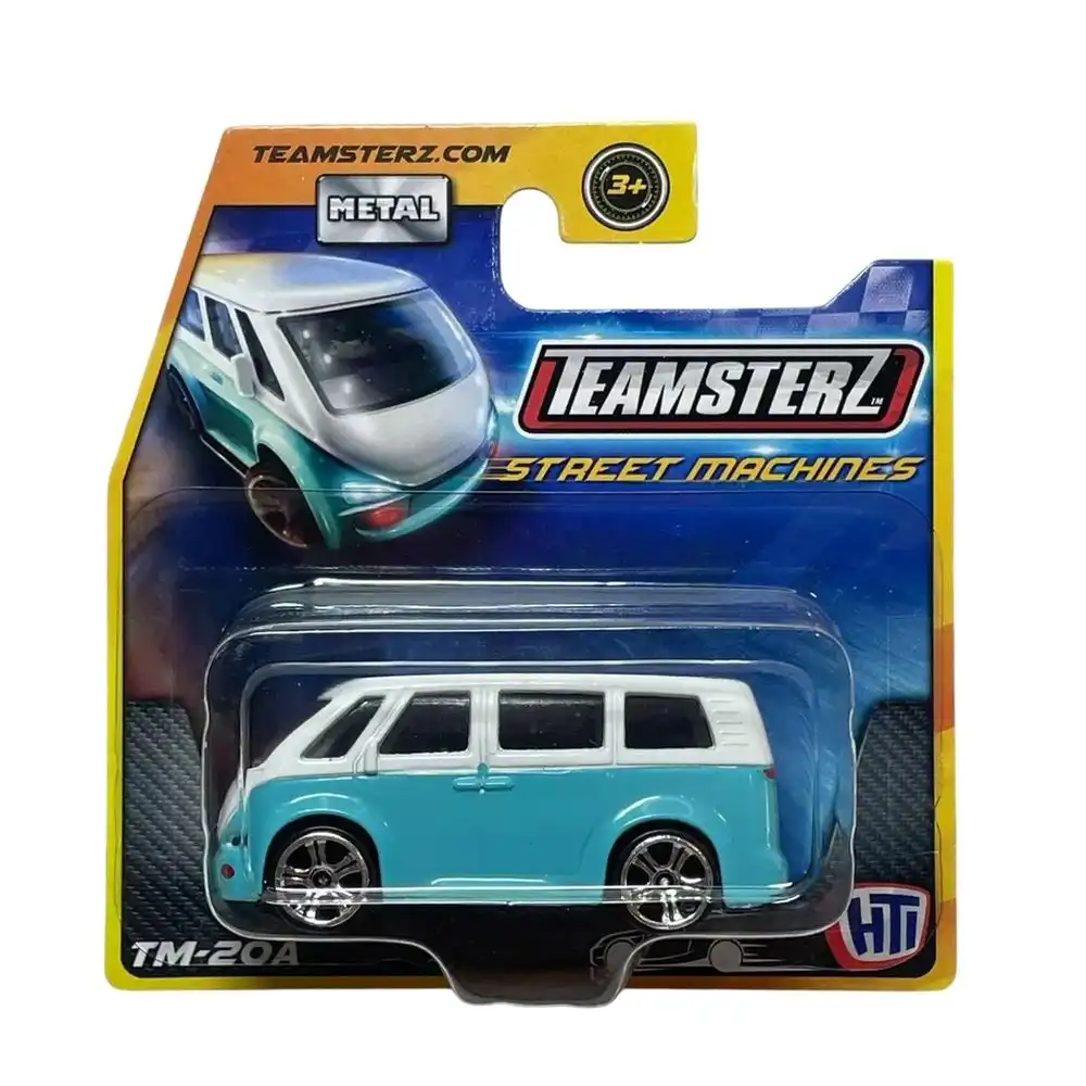 Teamsterz - Performance Metal 3 Inch Cyan Street Car - TM-20A - 1416228