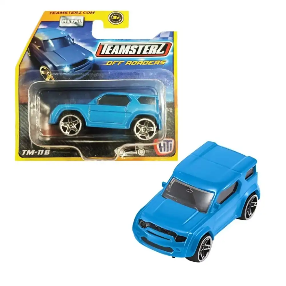Teamsterz - Performance Metal 3 Inch Blue Off Road Car - TM-11B - 1416228