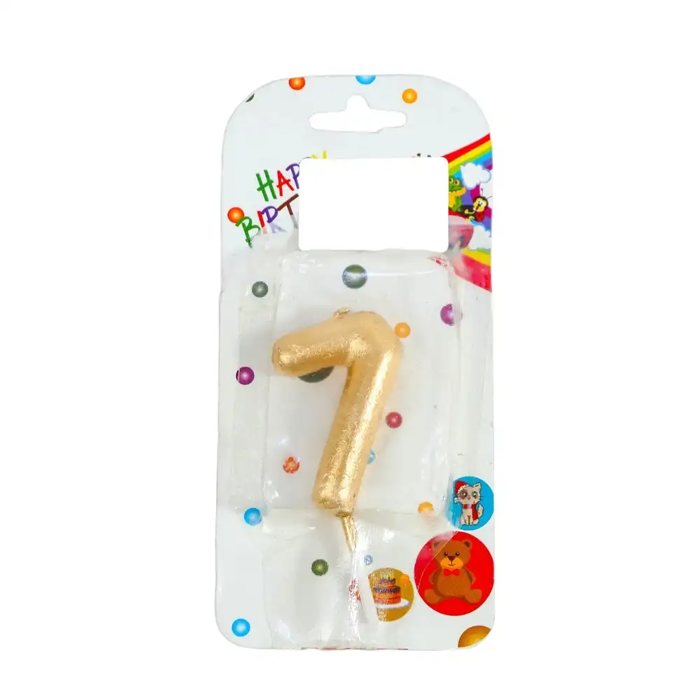 Candle Numbers For Birthdays No.7 - 2437
