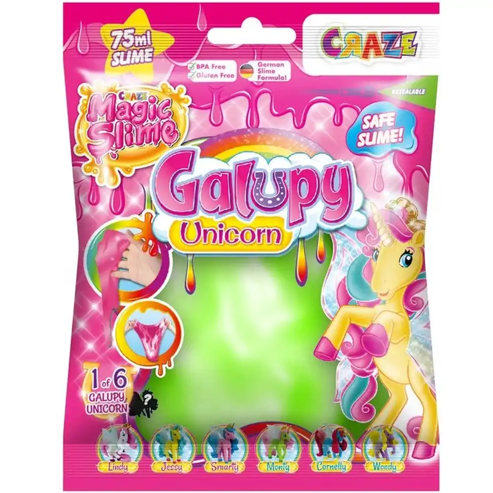 Craze - Magic Slime Unicorn (Green) - 2439