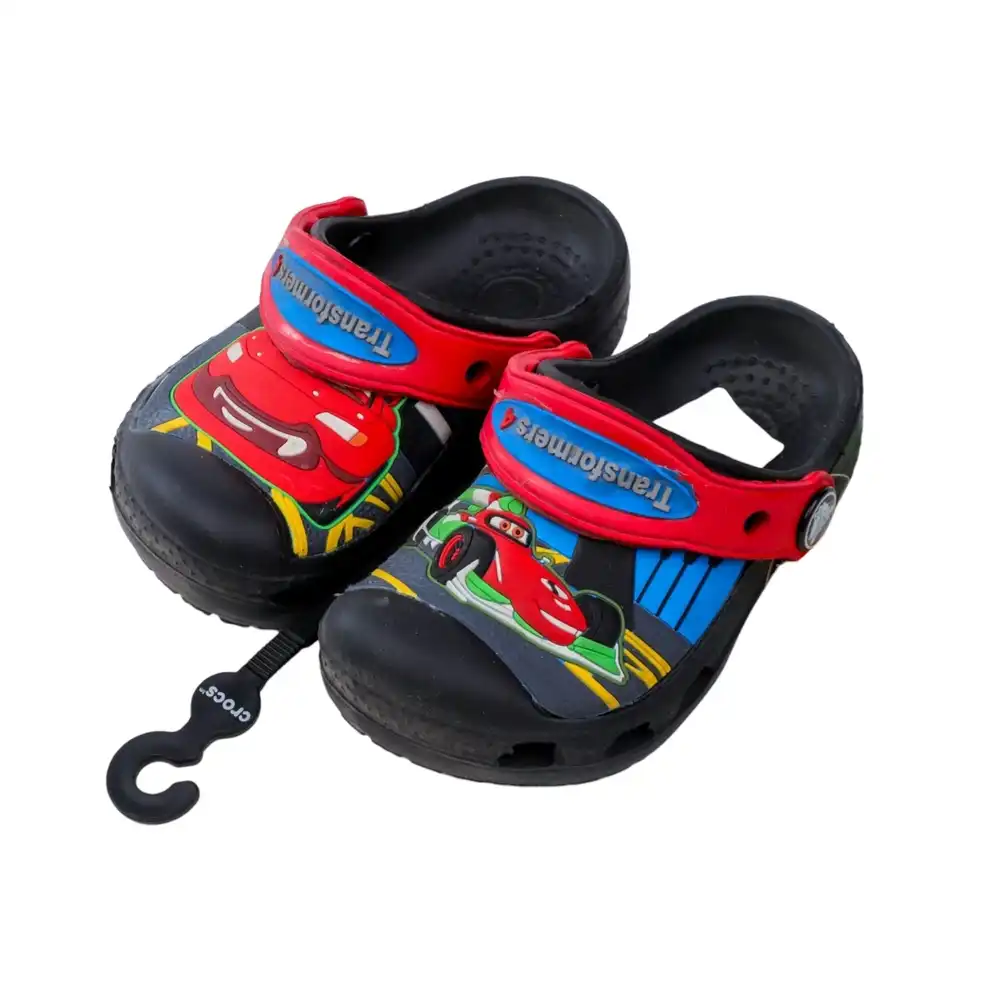Cars Lightning McQueen Crocs Slipper for Kids Size 6/7 - 2665