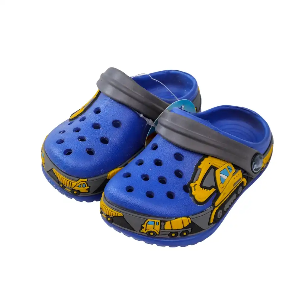Excavator Truck Crocs Slipper for Kids Size 21 - 2666