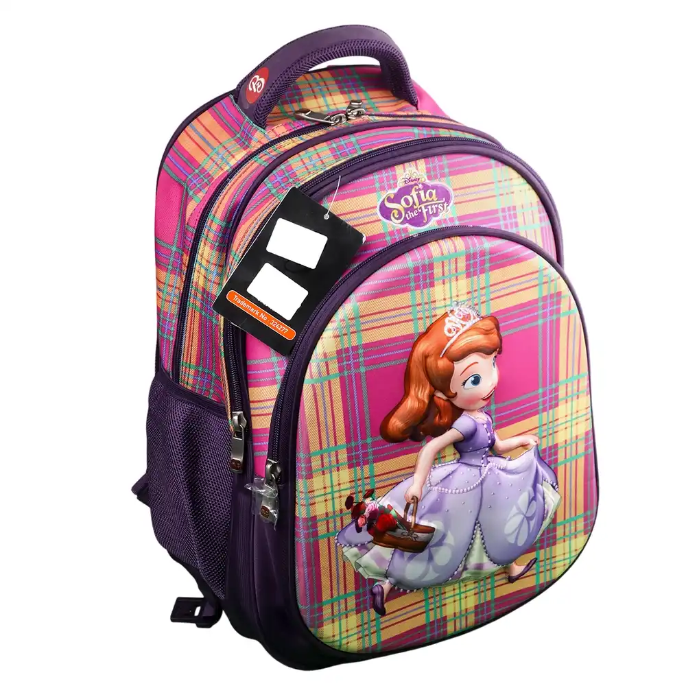 Disney Sofia The First Design 2 School Backpack for Kids - 2707
