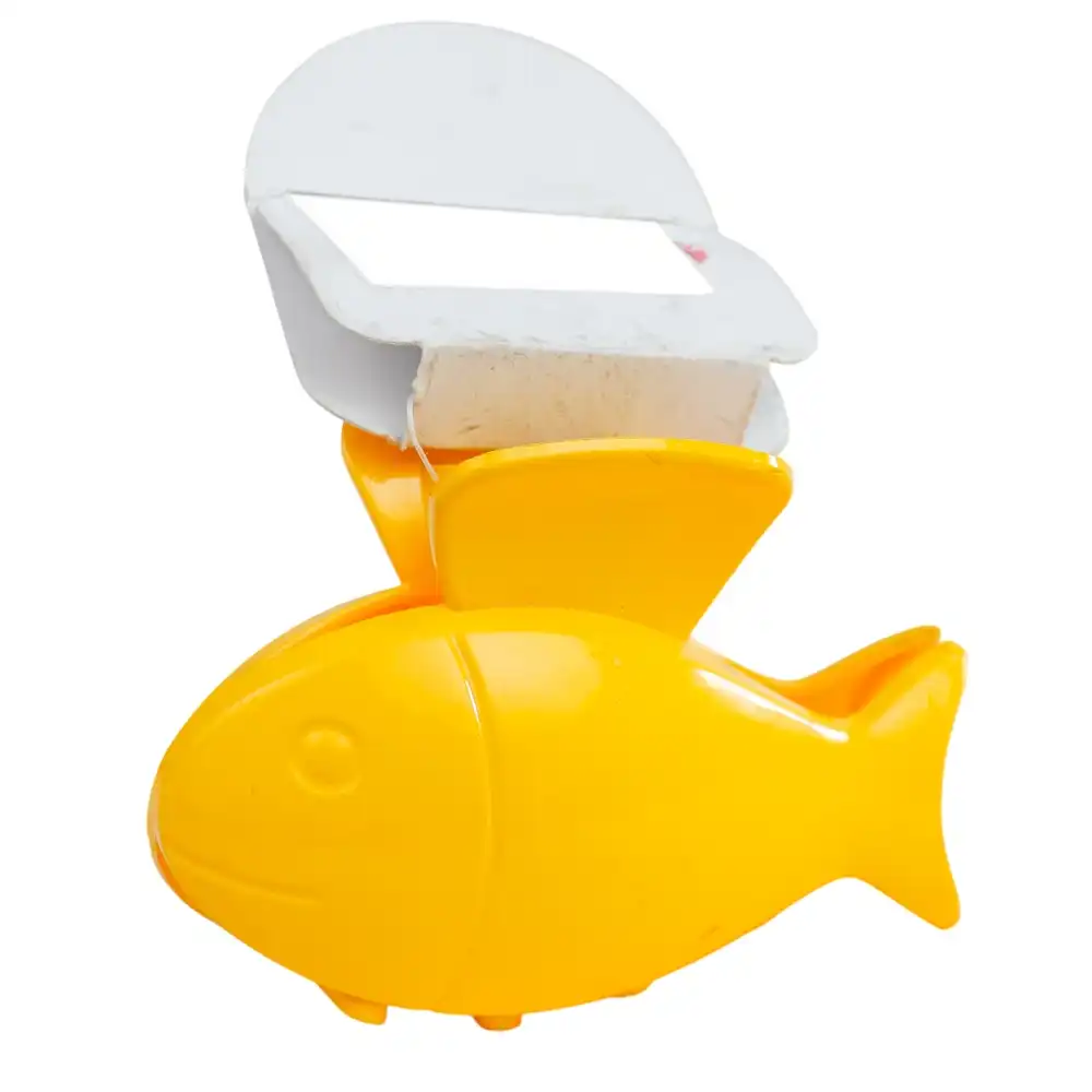 Hair Claw Clips ( Yellow Fish  ) - 2788