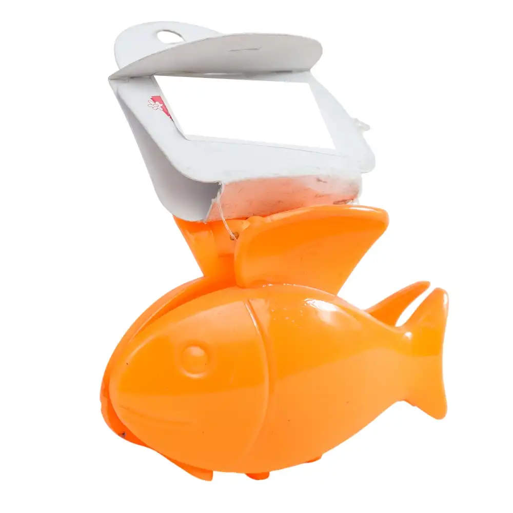 Hair Claw Clips ( Orange Fish ) - 2793