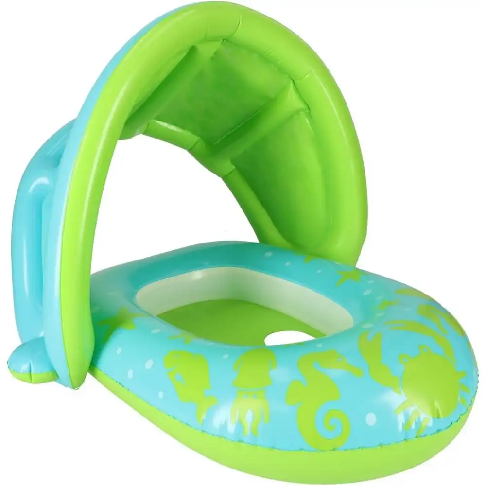 Bestway - Splash Star Shaded Baby Boat Green/Baby blue - 34091