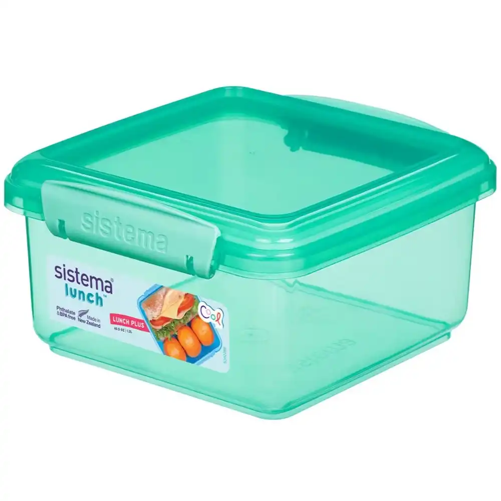 Sistema - Lunch Plus Box 1.2 Litre - Green - 2893