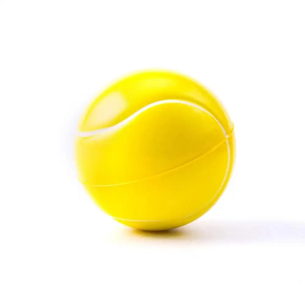 Mini Rubber Bouncy Tennis Ball - Yellow - 2907