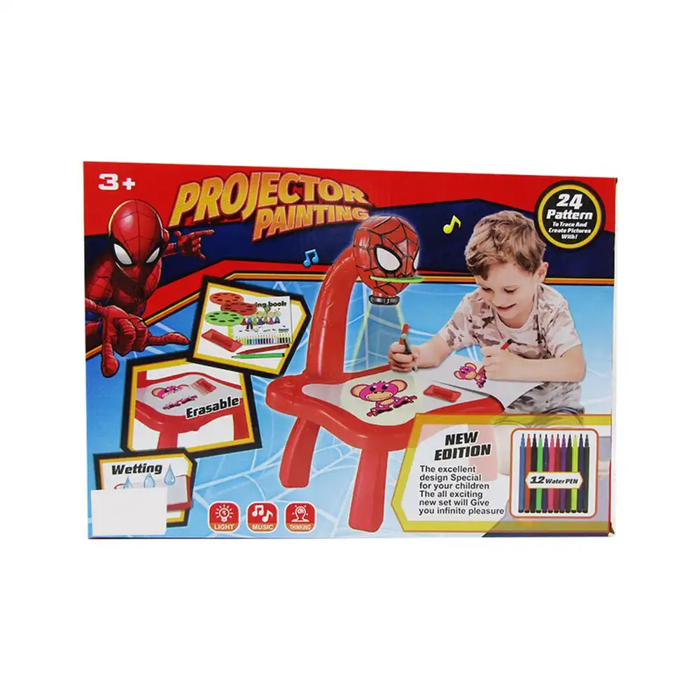Spider Man Projector Painting ( 24 Pattern ) - 2983