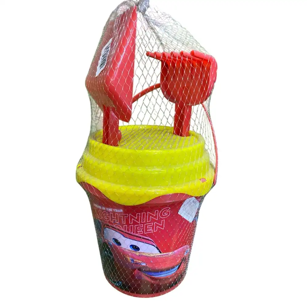 Cars Red Small Bucket with Red Accessories - 3179
