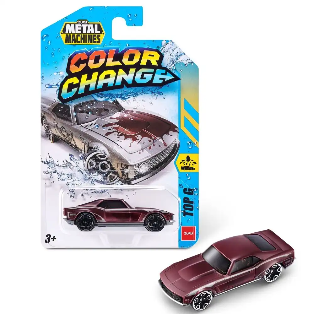 Zuru - Metal Machine Color Change Cars 1/64 Die Cast Model - Top G - 67100