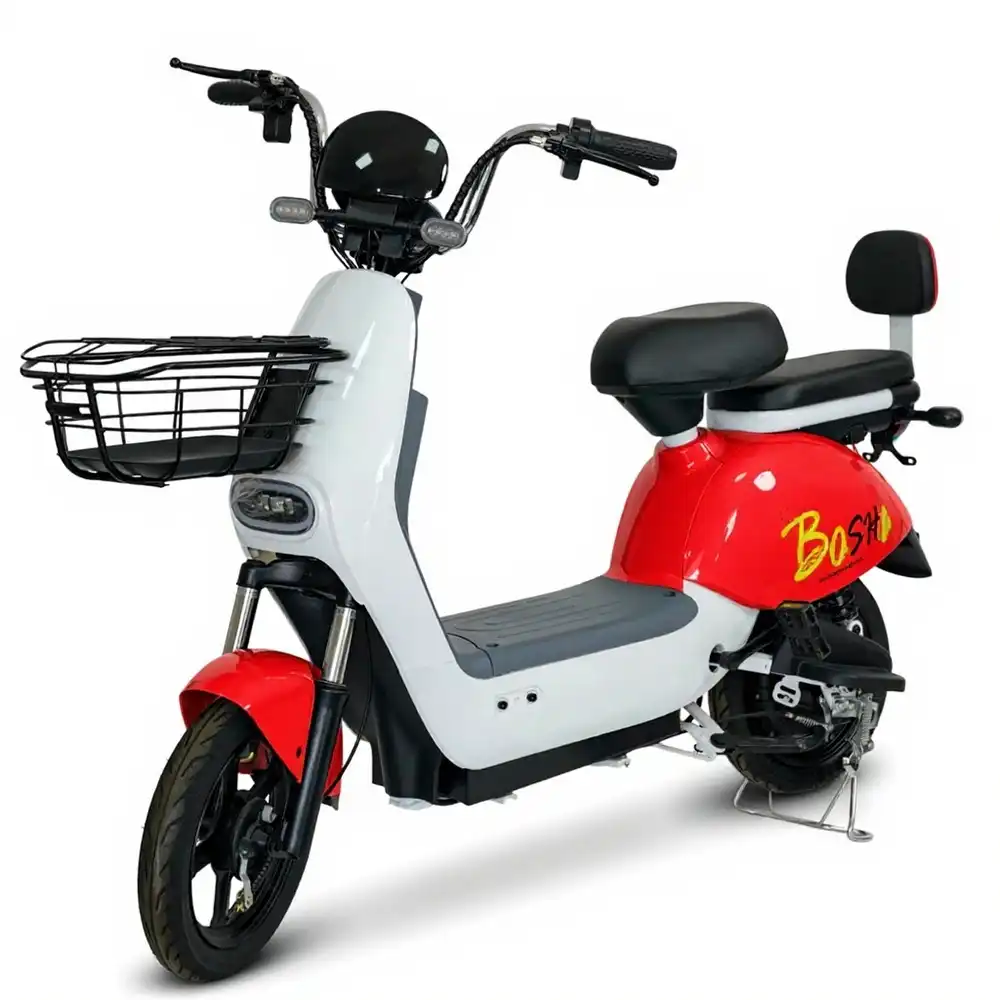 Maiduoduo Electric Ride-on Scooter 14 Inch Tires 48V 12A 350W - Red - MDD-WS