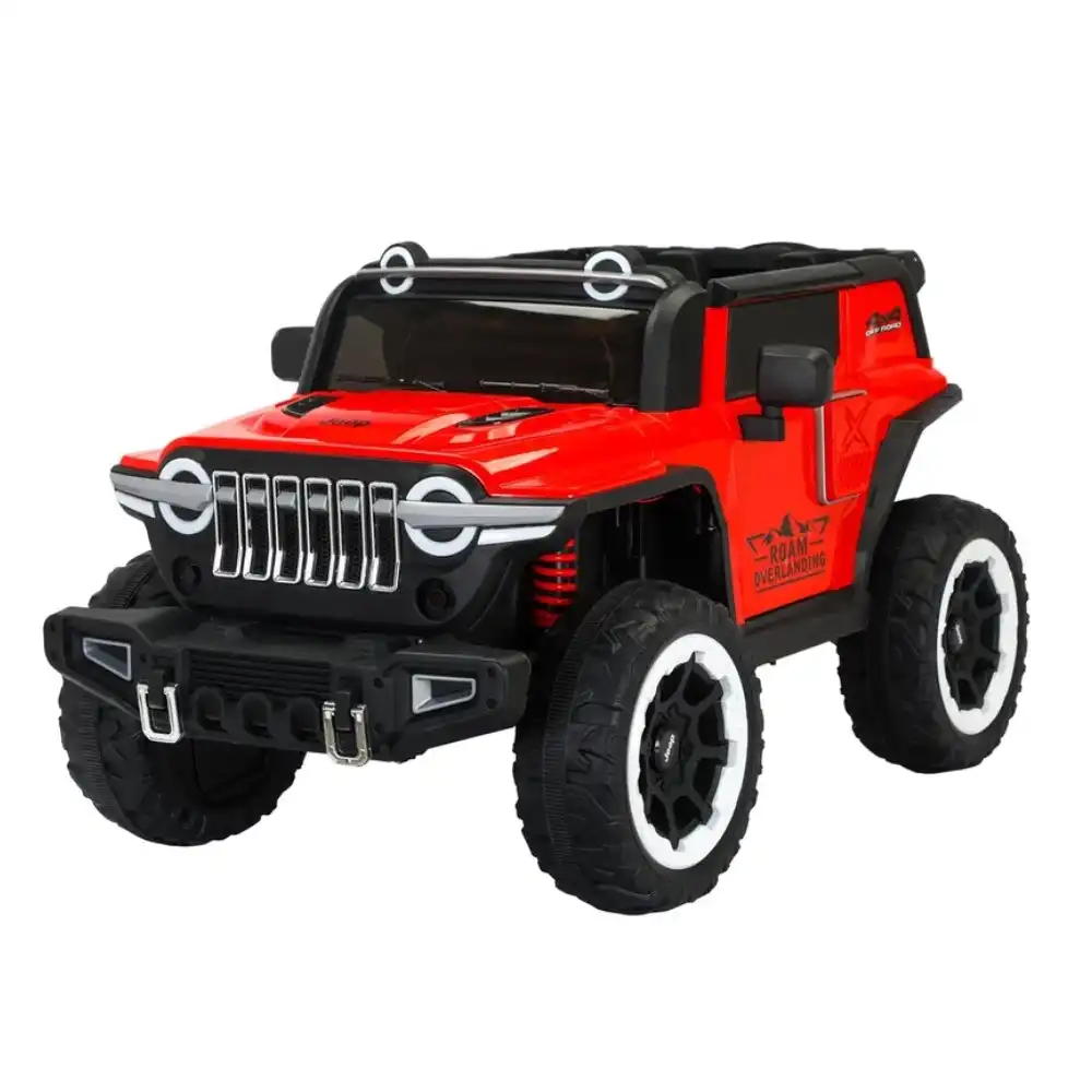 Caernarvon Electric Rides on Car for Kids - Red - BLK-228