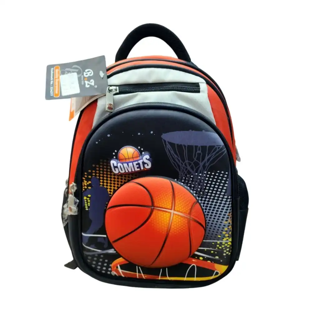Basketball Comets School Backpack 16.5 Inch - 992