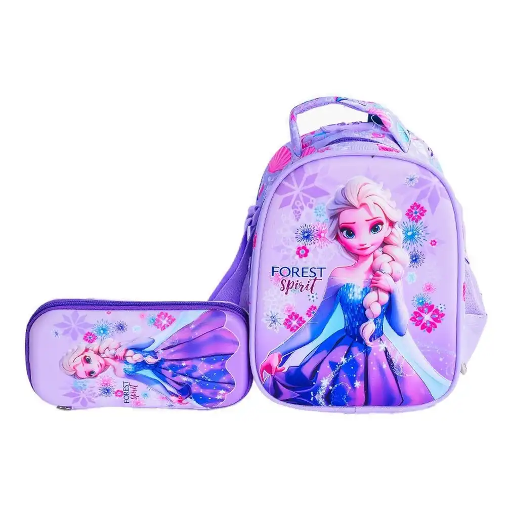 Frozen Elsa Lunch Bag with Pencil Case - 4872