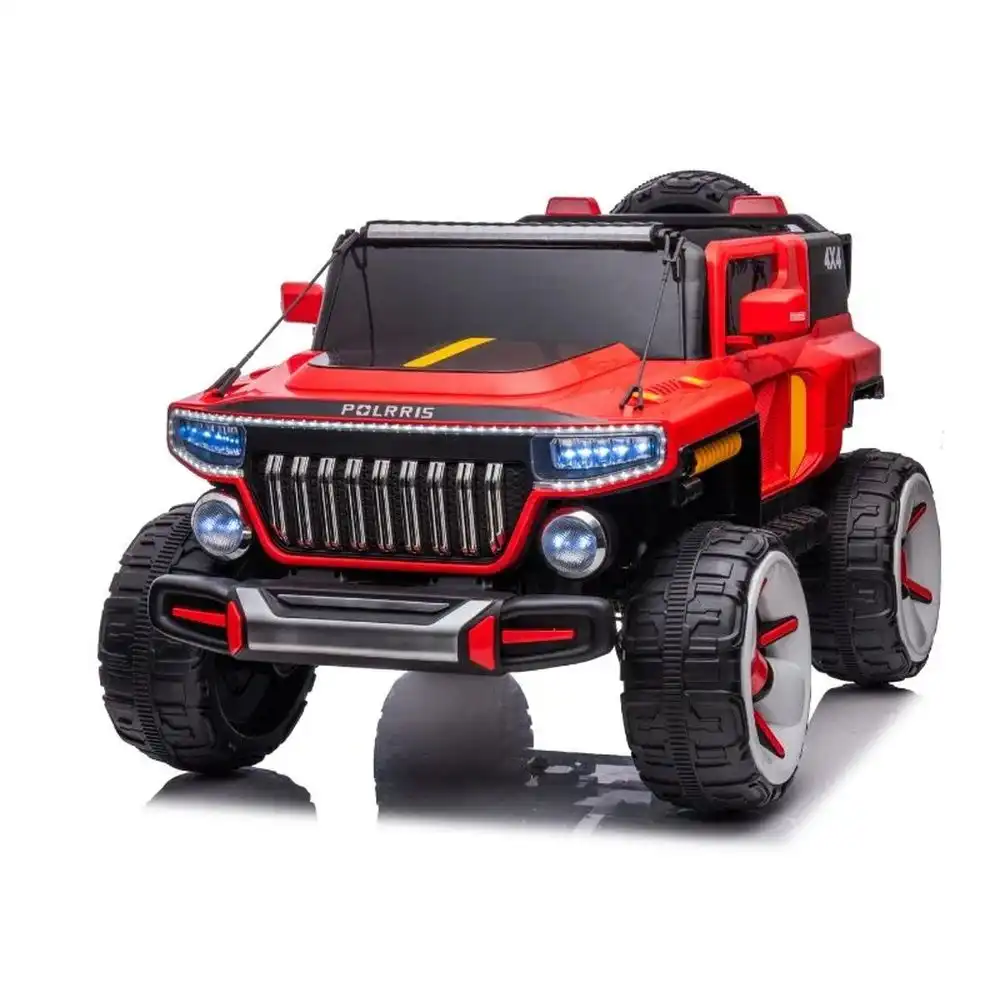 Serena Electric Rides on Car for Kids with Remote Control - Red - HW-5388