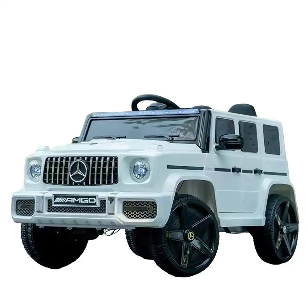 Maximus Electric Rides on Car for Kids with Remote Control - White - XGD-2023