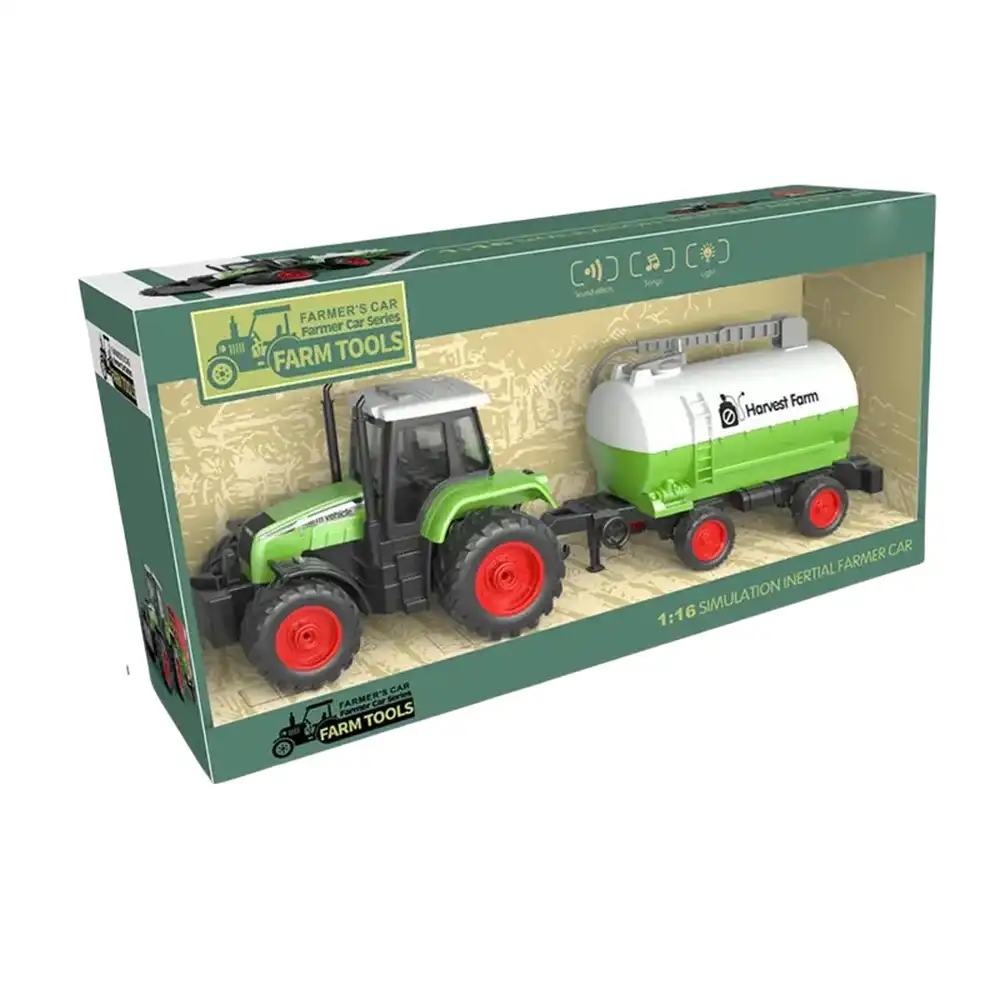 Farm Tractor 1/16 with Sprinkle Tank - 809A