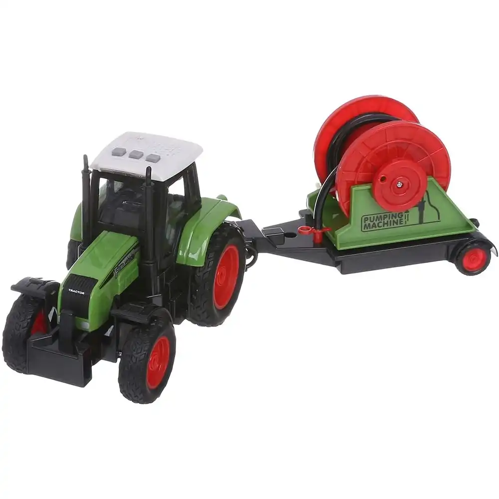 Farm Tractor 1/16 with Pumping Machine - FD396-8