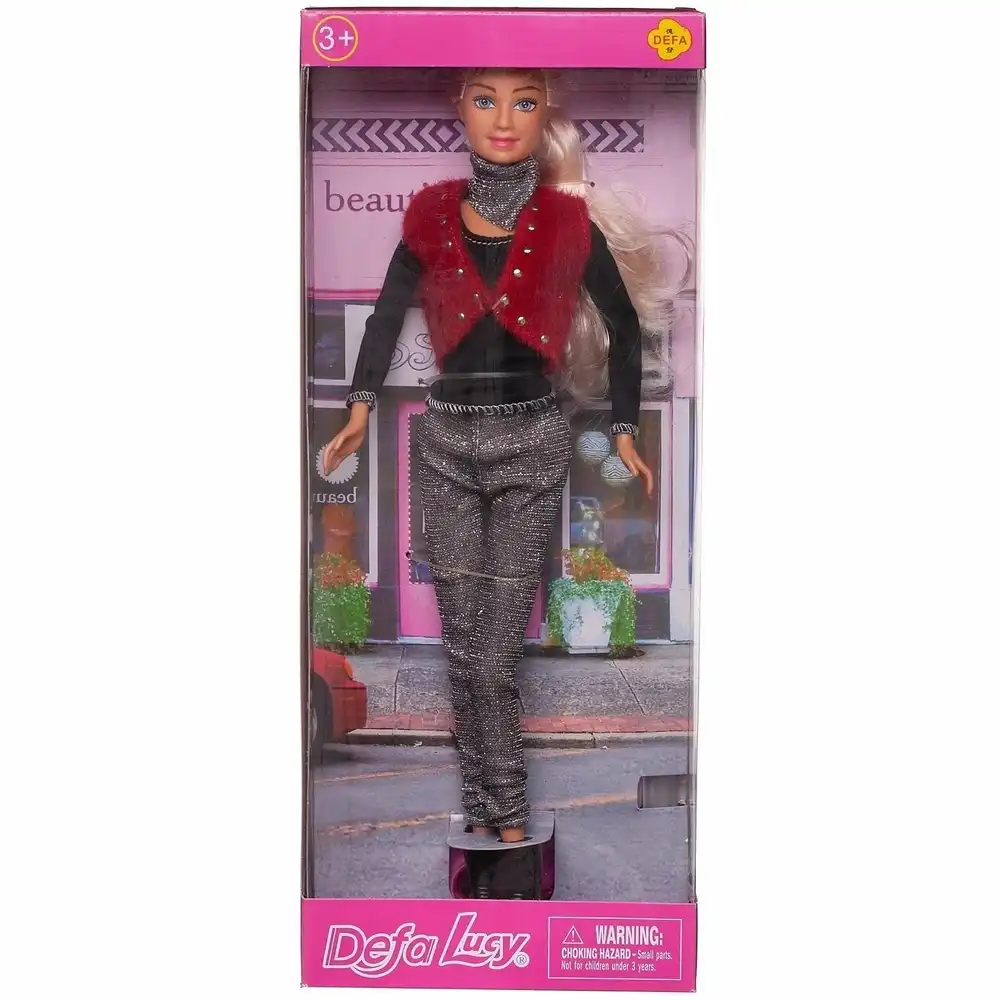 Defa - Lucy Fashion Doll with Black Shirt - 8273
