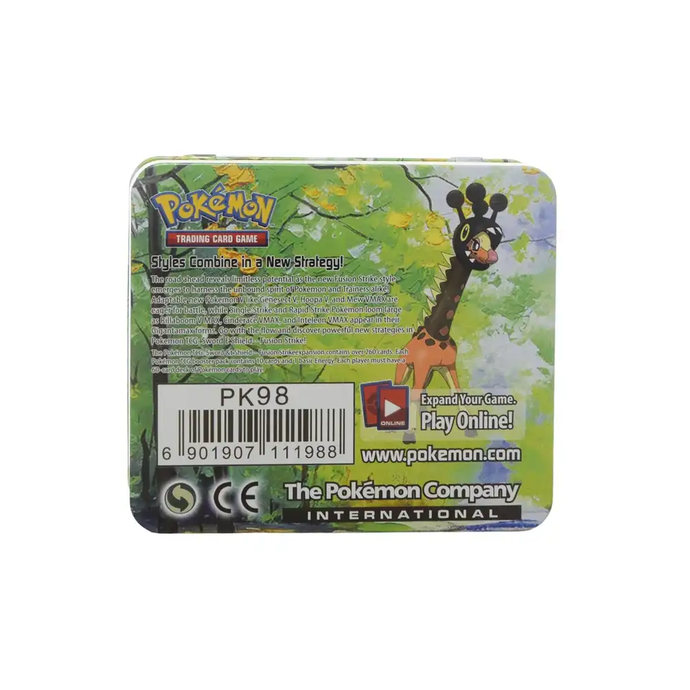Pokemon Trading Card Scarlet & Violet Metal Box- ZC98