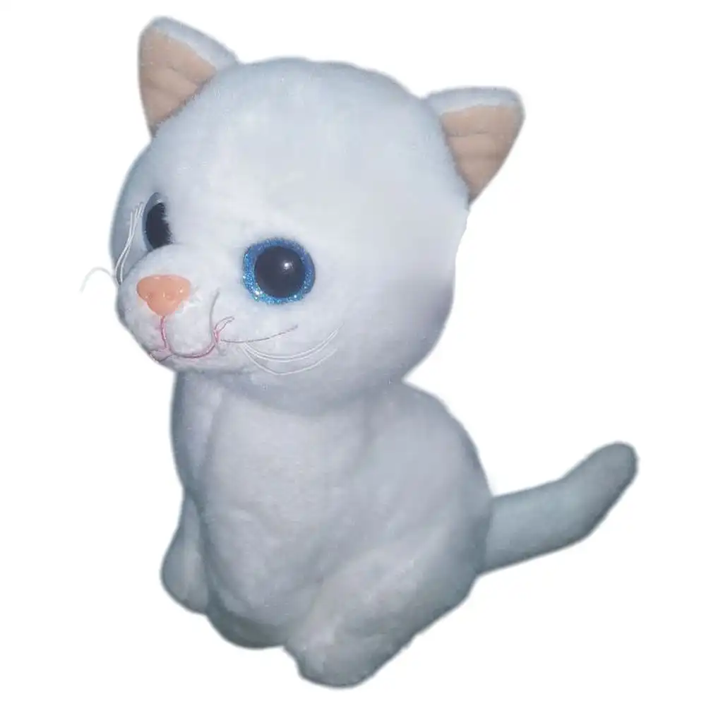 Cat Plush Doll with Blue Eyes - 4074