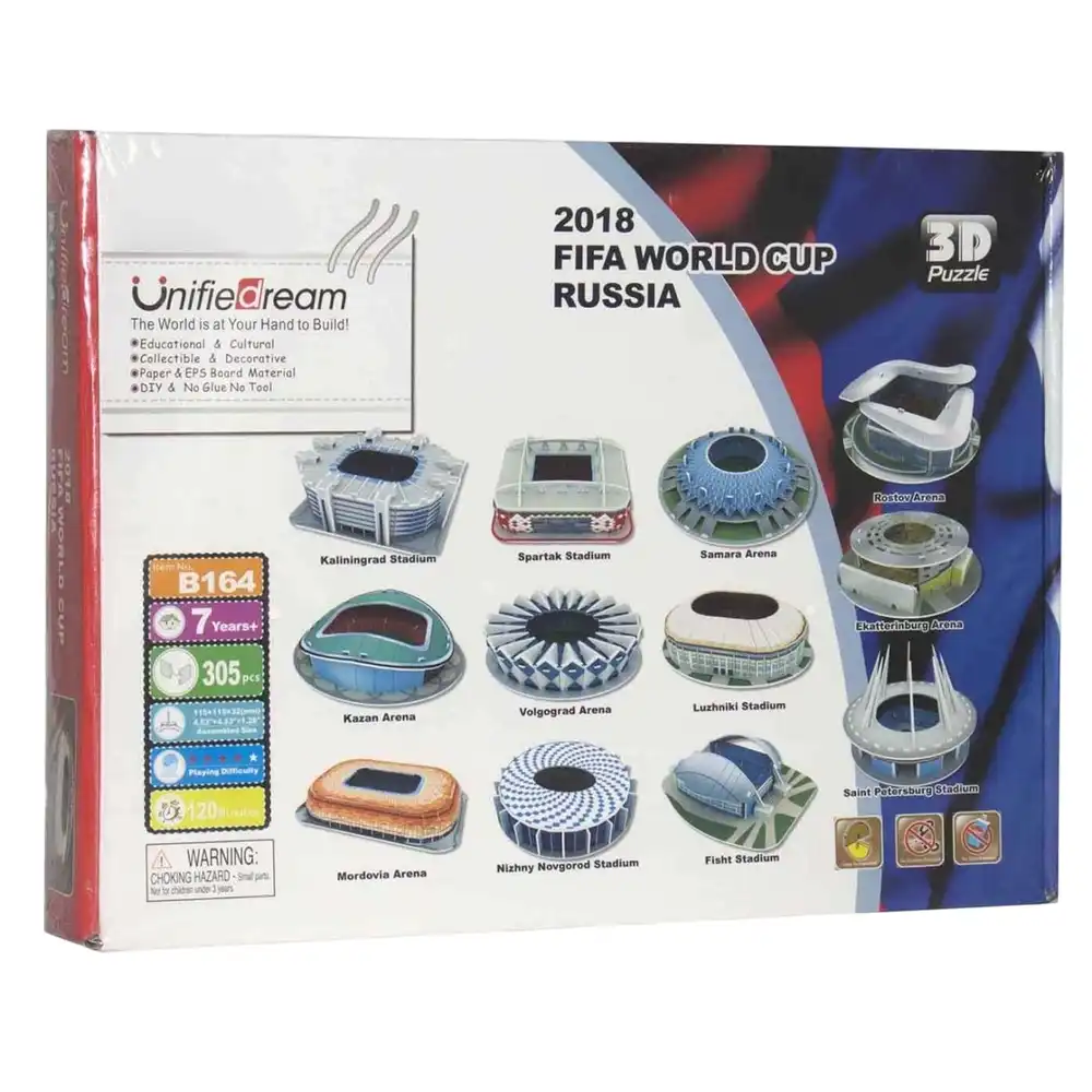 Fifa 2018 World Cup Stadiums Set 305 Pieces - B164