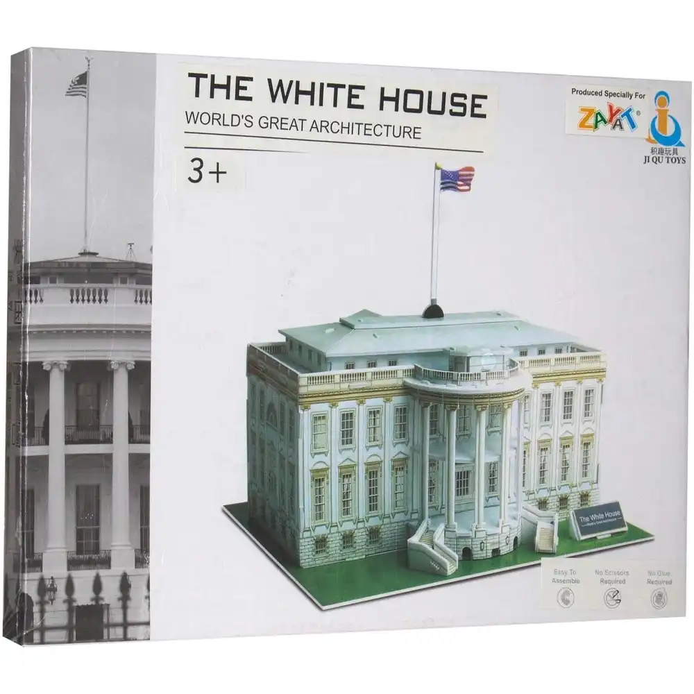 The White House 3D Puzzle 35 Pieces - 168-B5
