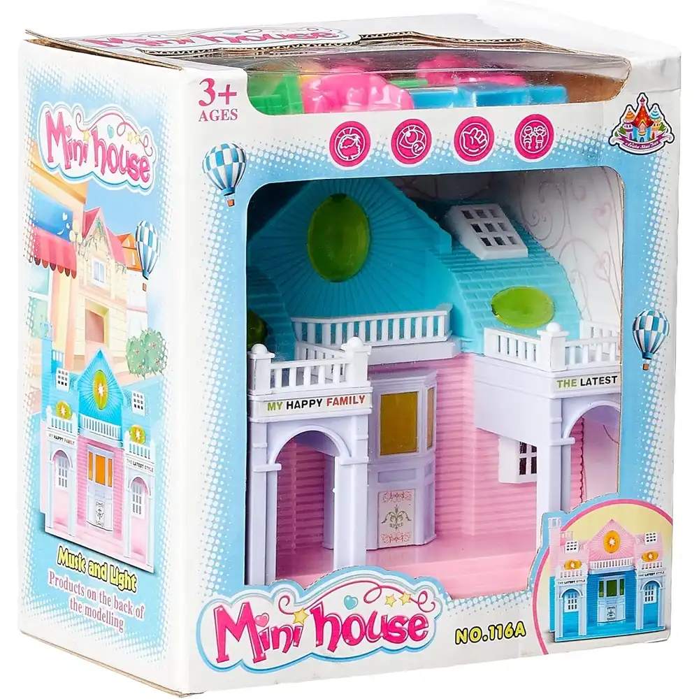 My Happy Family Mini House with Music & Lights - 116A
