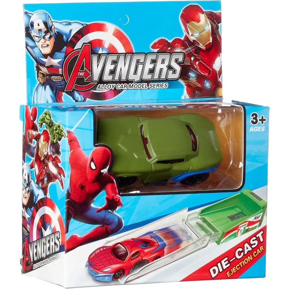 The Avengers Care Modle Series Die Cast Ejection Car - 1210-24S
