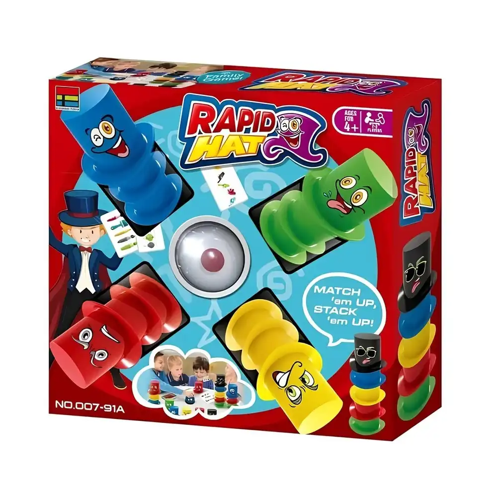 Rapid Hats Game Match & Stack Them Up - 007-91A