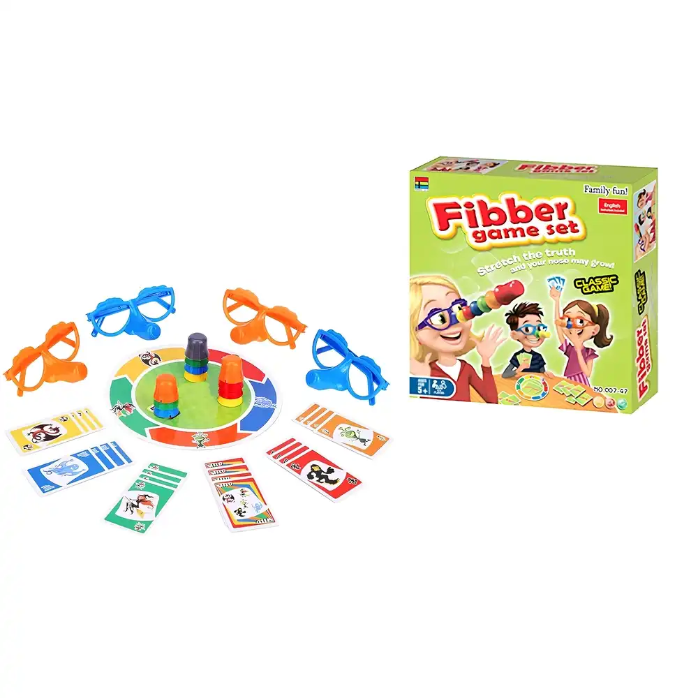 Fibber Card Game Set Stretch the Truth & Grow You Nose - 007-47