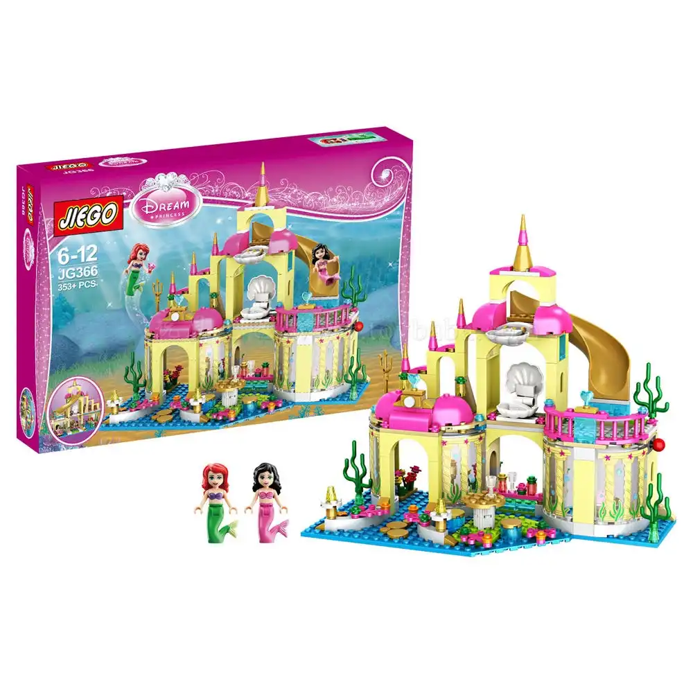 Disney Princess Little Mermaid Castle 353 Pieces - JG366
