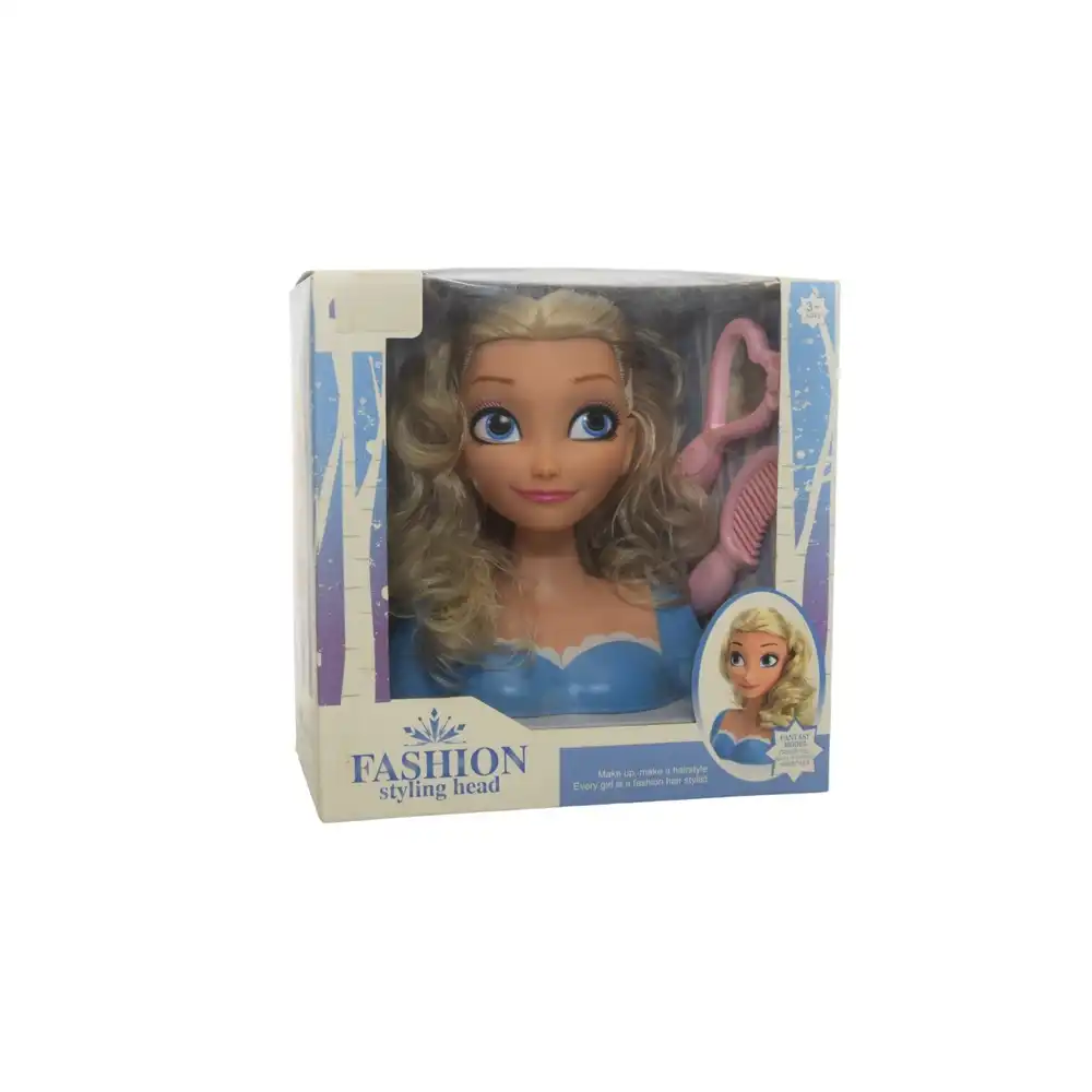 Frozen Fashion Styling Head Doll 20 cm with Mirror - YL229B-4